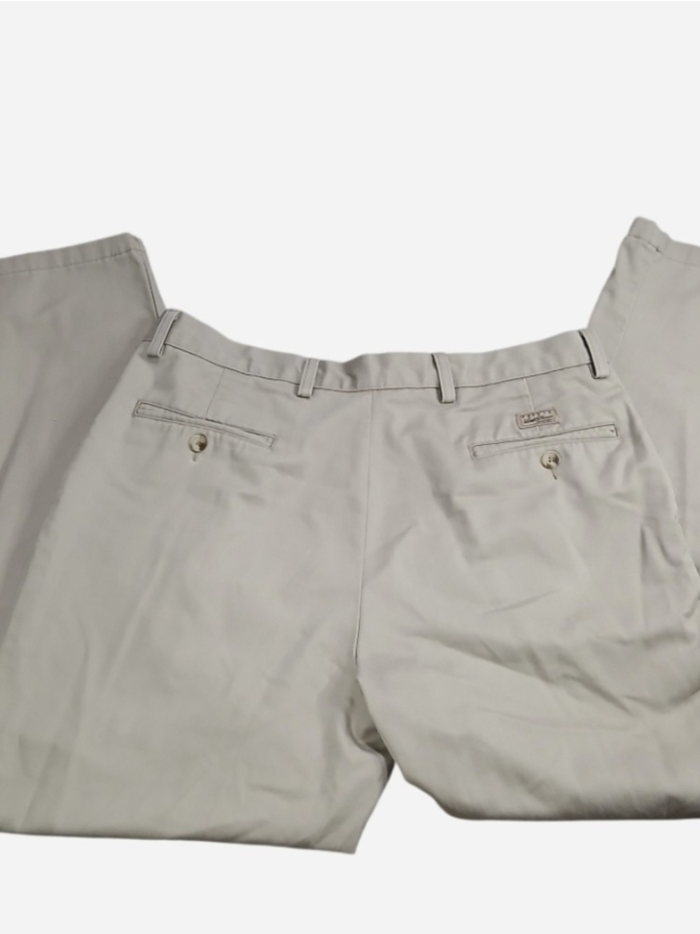 Signature by Levi Strauss Light Khaki Flat Front Chinos